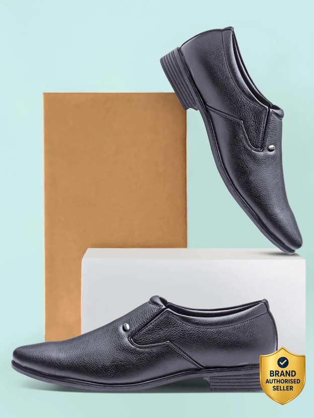 action action DOTCOM OFFICE-81 Trendy Comfortable Durable comfortable Formal Slip-On Monk Strap For Men(Black , 7) - Flipkart Deal