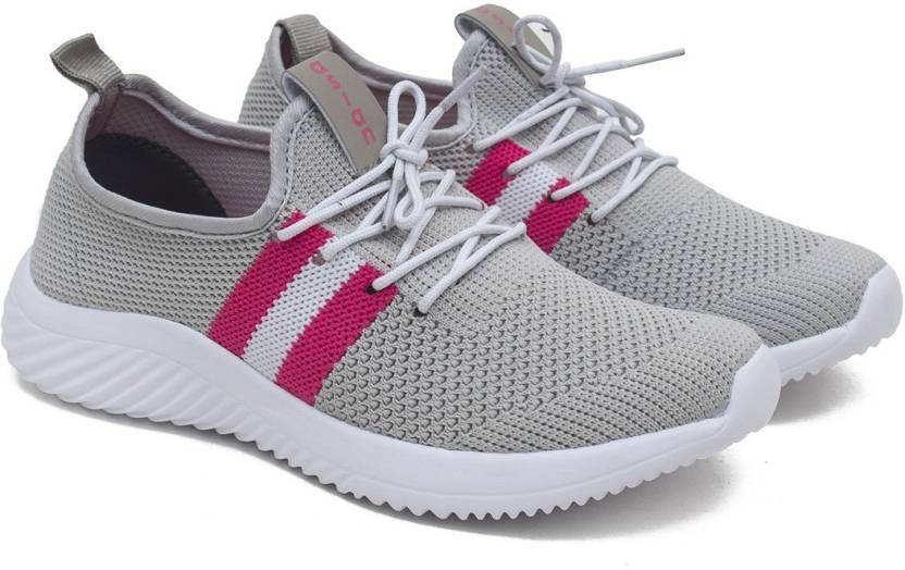 asian Angel-04 Casual sneakers for ladies | sports shoes for women |  Running shoes for girls stylish latest design new fashion | Lace up  Lightweight grey shoes for jogging, walking, gym &