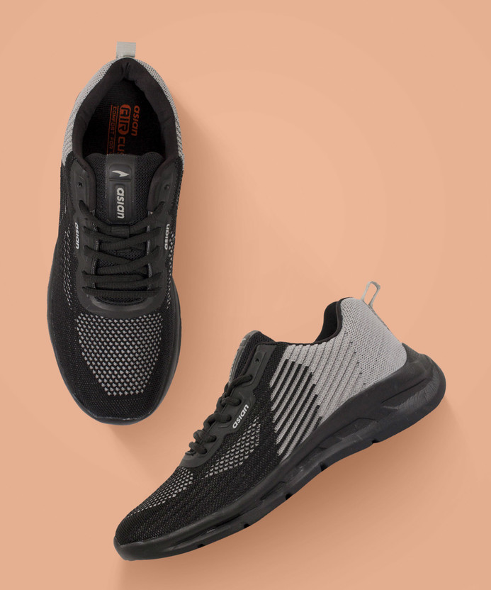 asian Delta-14 sports shoes for men | Latest Stylish Casual sport shoes for  men | running shoes for boys | Lace up Lightweight black shoes for running,  walking, gym, trekking, hiking \u0026