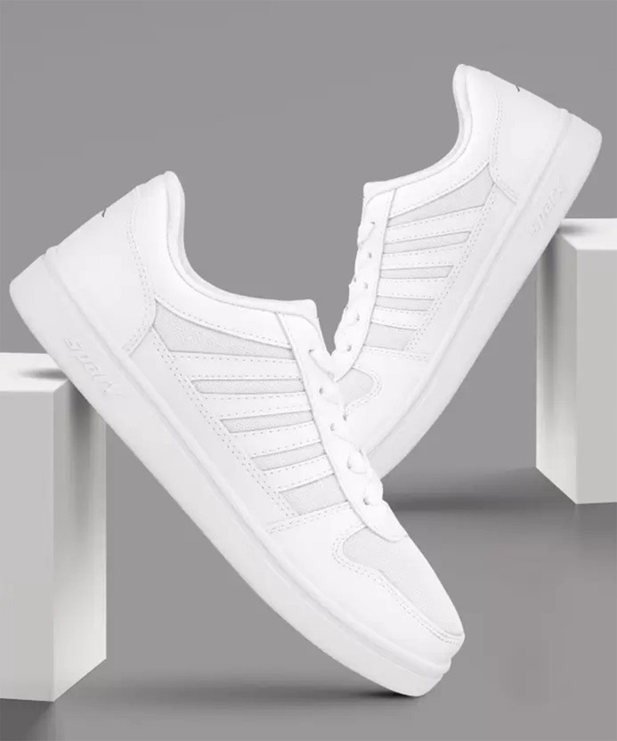 Sparx sm 439 white shoes Sneakers For Men(White , 7)