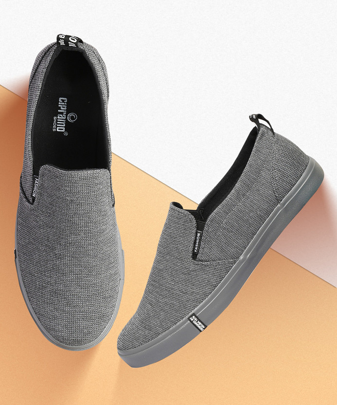 canvas slip on shoe