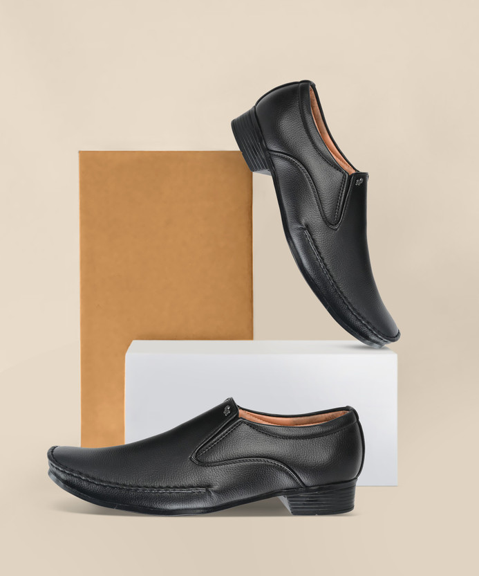 Ogil Gold Decent Formal Shoes Slip On