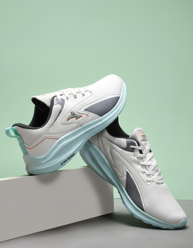 Abros FROSTBITE Running Shoes For Men(Off White , 9)