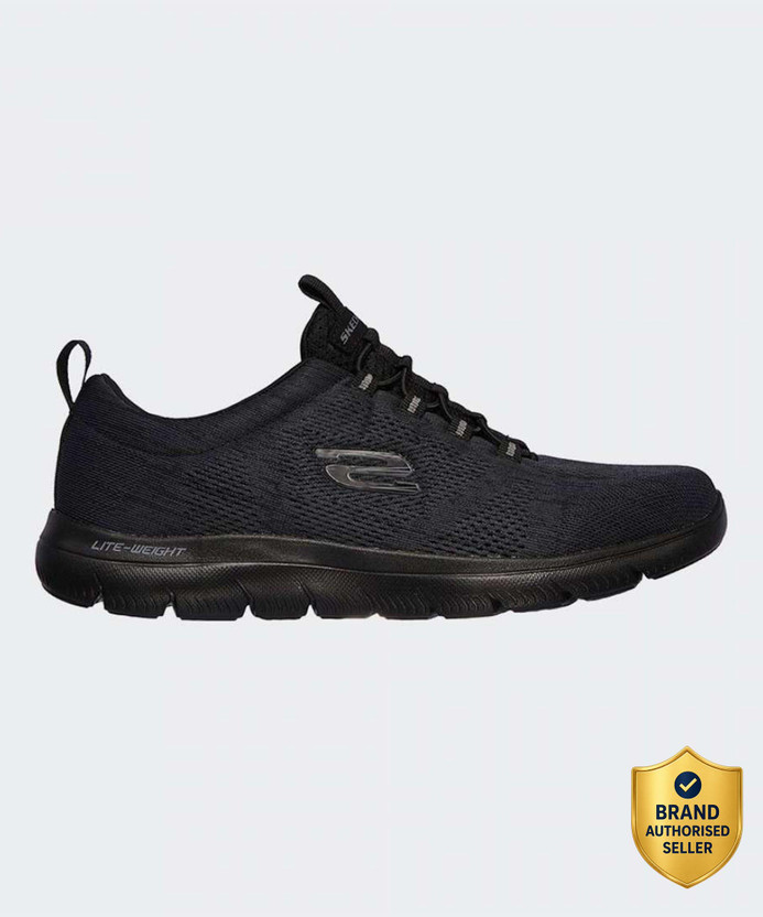 Skechers SUMMITS - LOUVIN Sneakers For Men(Black , 7)