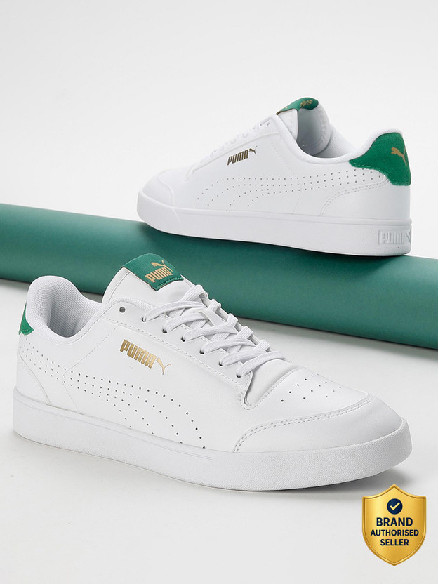 PUMA Shuffle Perf Sneakers For Men(White , 10)
