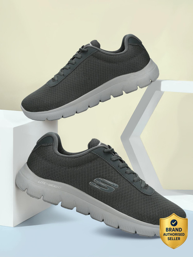 Skechers SUMMITS - FIELD DAY Sneakers For Men(Grey , 10)