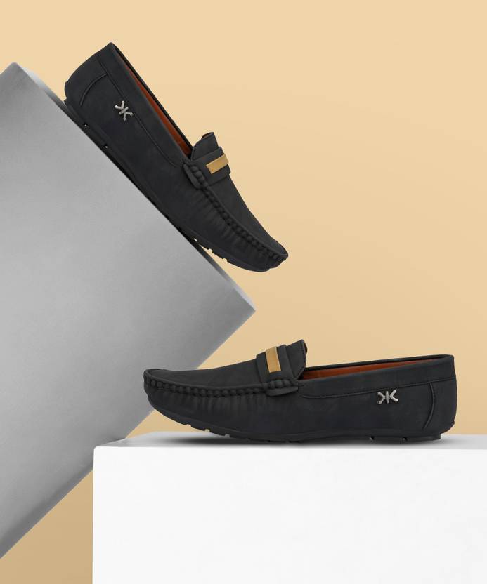 [Sizes ] KILLER Synthetic Leather |Lightweight|Comfort|Summer|Trendy|Walking|Daily Use Loafers For Men  (Black)