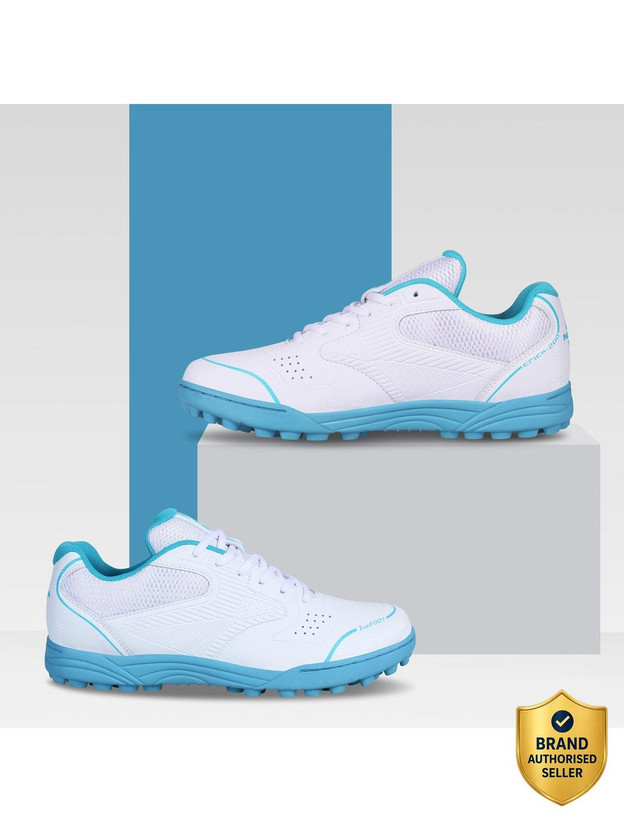NIVIA Crick-200 Cricket Shoes Cricket Shoes For Men(Blue, White , 11)