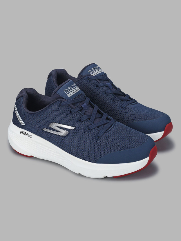Skechers GO RUN ELEVATE Running Shoes For Men(Navy , 8)