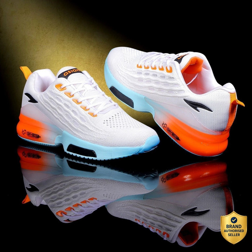 asian asian Oxygen-05 Training & Gym Shoes For Men(White , 8) - Flipkart Deal