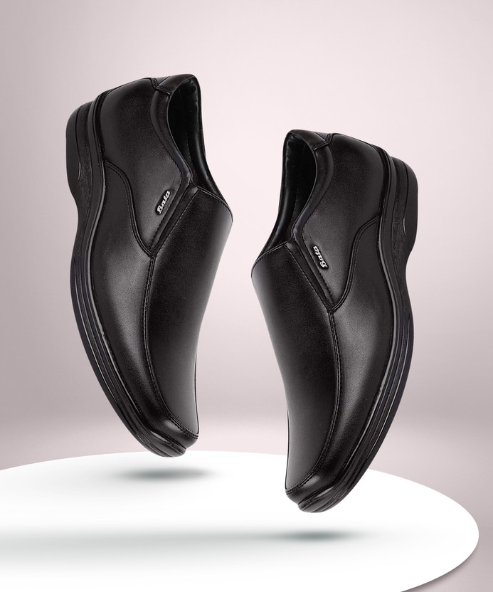 Bata Formal Office Wear Shoes Slip On For Men(Black , 10)