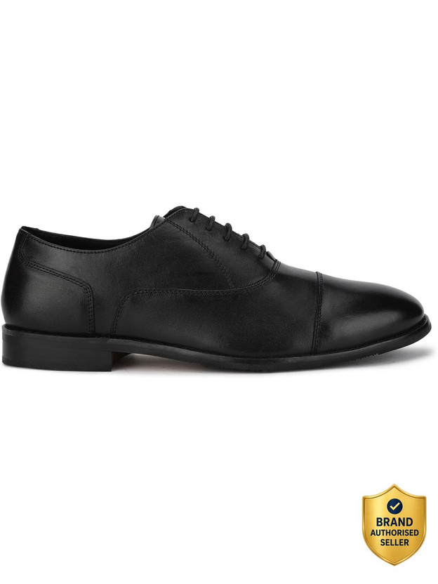 WOODLAND WOODLAND Formal Office Wear Leather Premium Comfortable Lace Up For Men(Black , 10) - Flipkart Deal