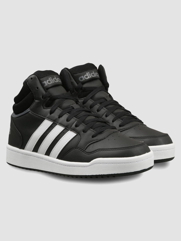 ADIDAS HOOPS 3.0 MID Sneakers For Men(Black , 6)