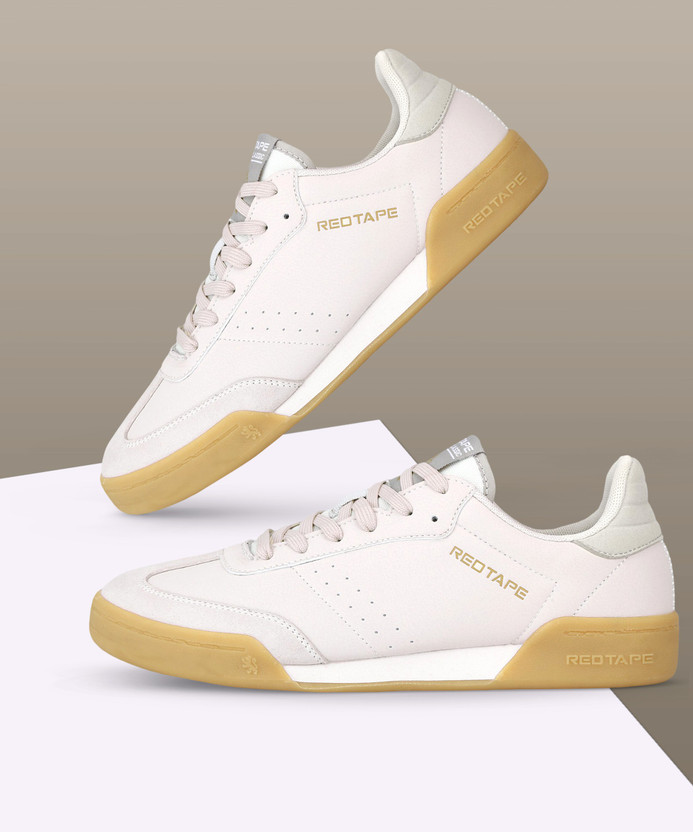 Red tape white sneakers flipkart clearance