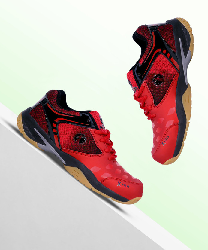 FEROC xega Red Badminton Shoes For Men 