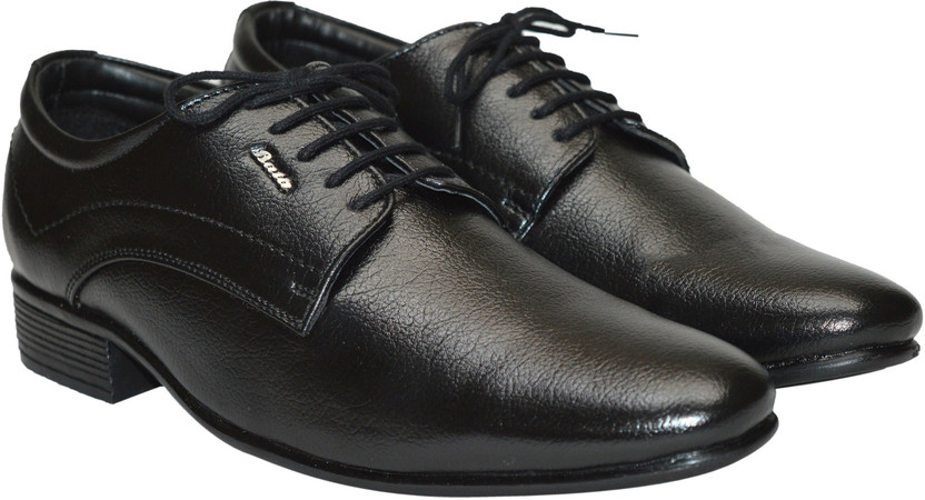 Bata Corporate Derby Lace Up Lace Up For Men(Black , 6)
