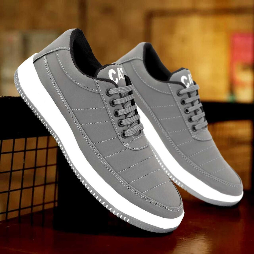 Vikas High Tops For Men(Grey , 8)