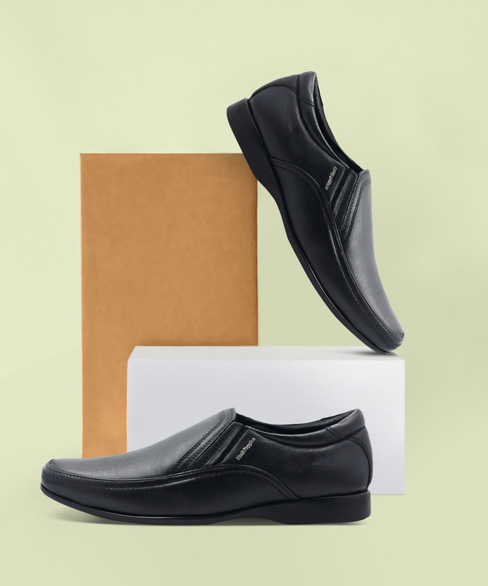 HUSH PUPPIES Premium Leather Slip On 