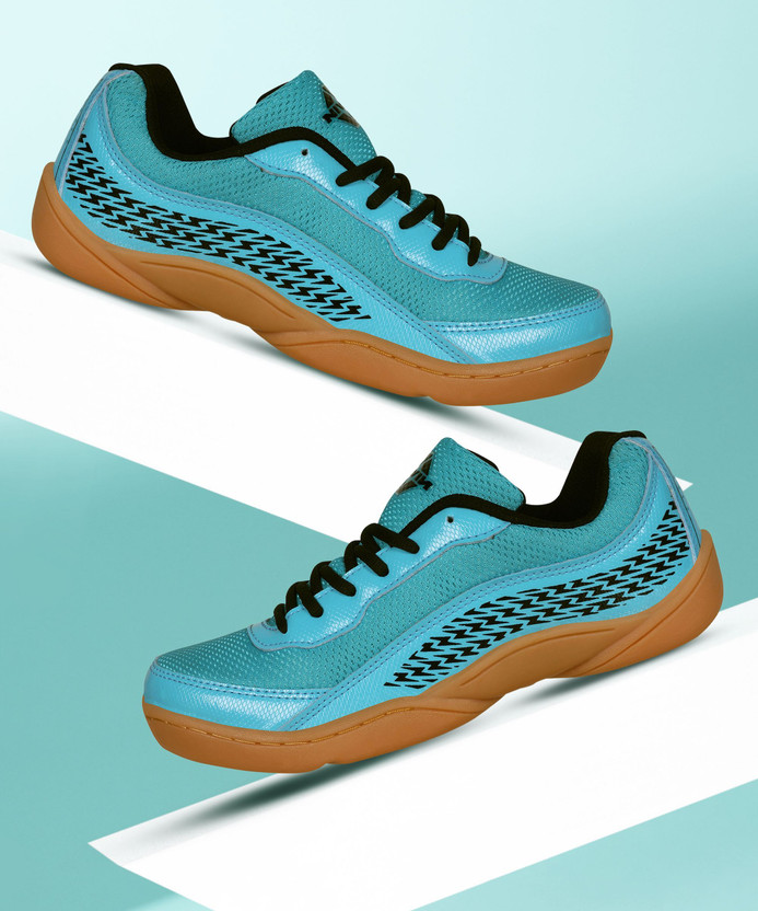 NIVIA Mid Court, Flexipro Sole Technology, Dual Layer Cushioning, Badminton Shoes For Men(Blue , 6)