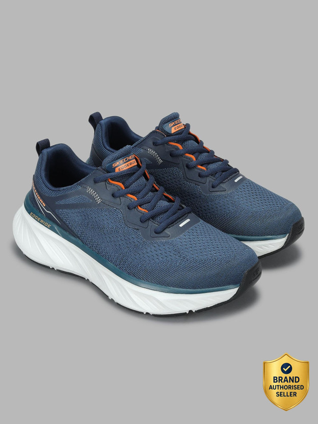 Skechers Skechers EDGERIDE Sneakers For Men(Navy , 7) - Flipkart Deal