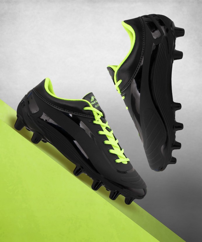 Nivia Low Cut Football Shoes Black and Silver,- Buy Nivia Low Cut Football  Shoes Black and Silver Online at Lowest Prices in India - | khelmart.com