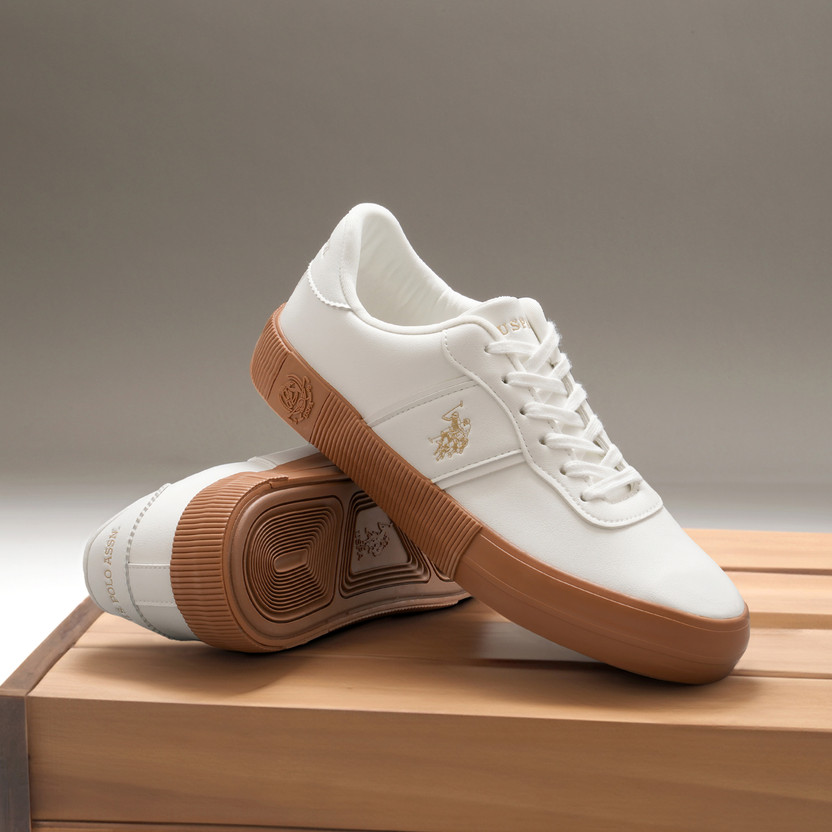 U.S. U.S. POLO ASSN. MEES 3.0 Sneakers For Men(White , 8) - Flipkart Deal
