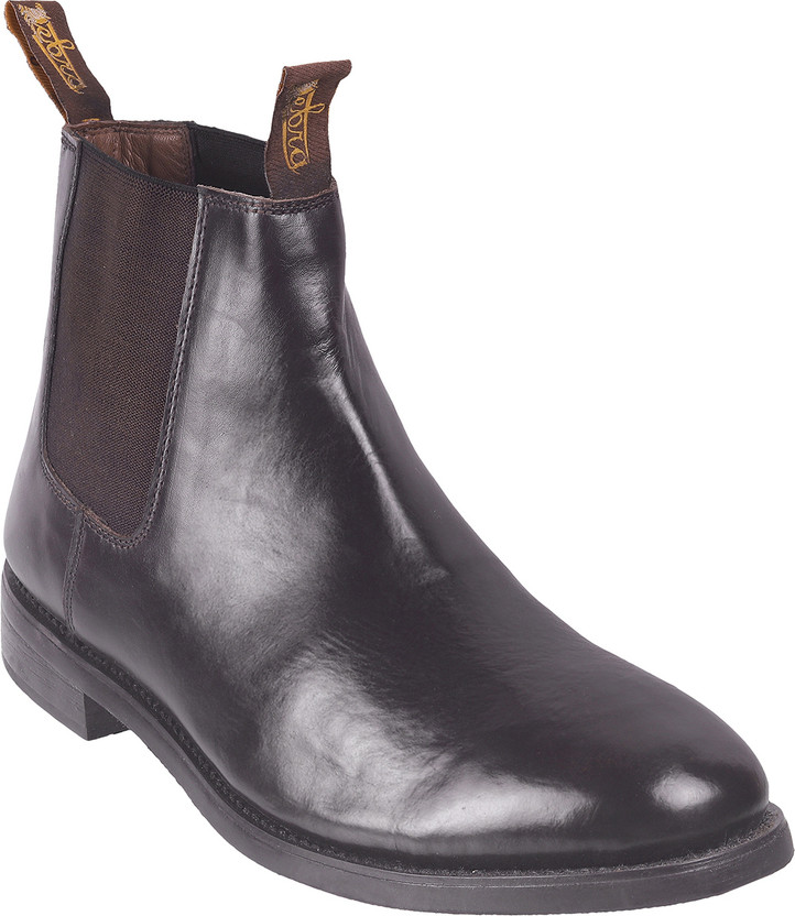 Santonio Santonio Santonio UK12 Big Size Regular Width Mid-Ankle Length Casual Leather Boots For Men(Brown , 12) - Flipkart Deal