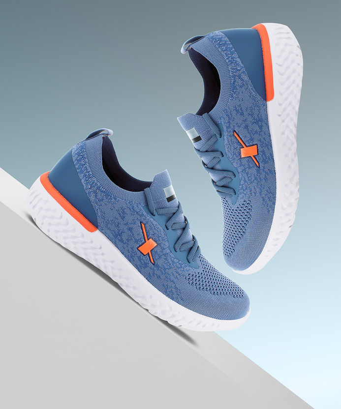Sparx Men SM-443 Ice Blue White Running