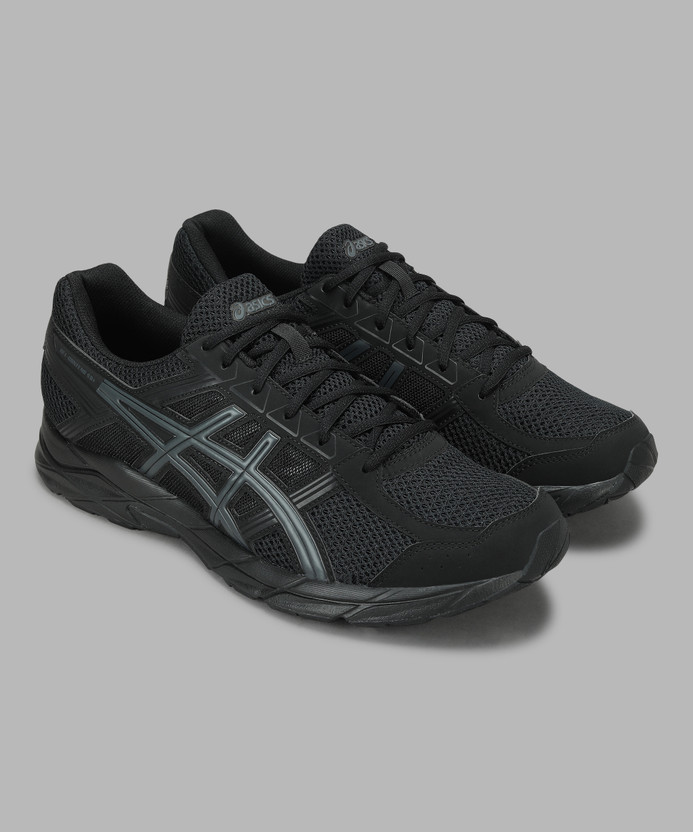 Asics GEL-CONTEND 4B+ Running Shoes For Men(Black , 8)