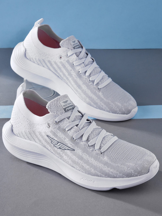 Red tape white shoes for men clearance