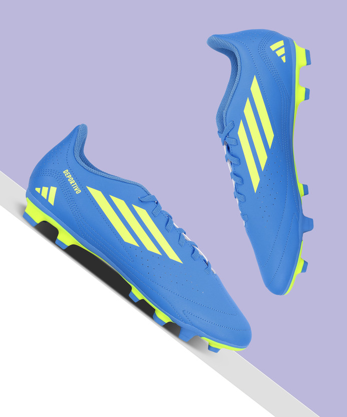 ADIDAS Deportivo III FxG Football Shoes For Men(Blue , 11)