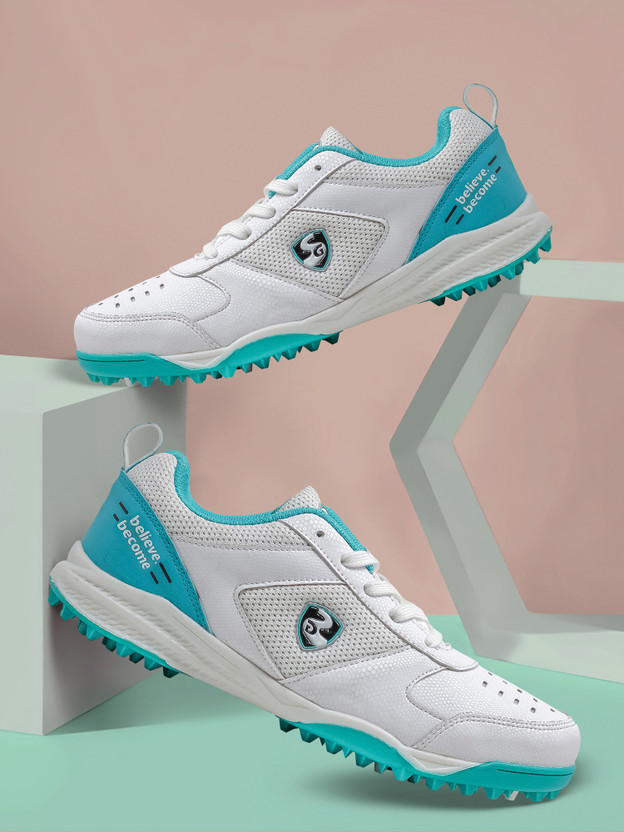 SG FUSION Cricket Shoe For Improved Durability, Non-Slip Sole Size UK10/ US11/ EU44 Outdoors For Men(Multicolor , 10)