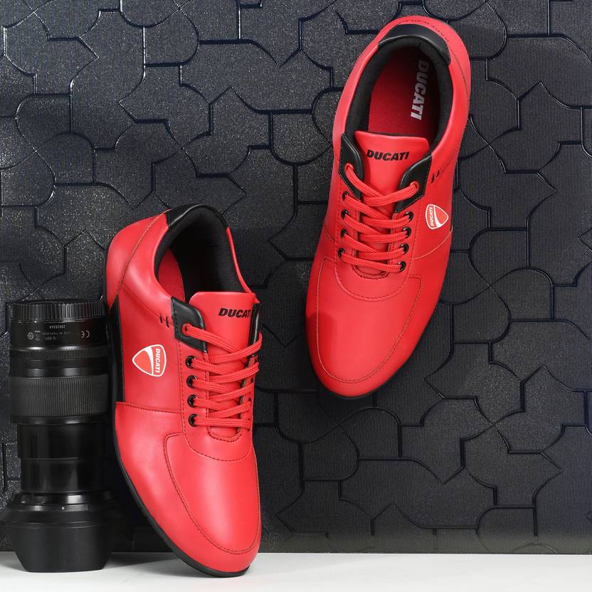ducati sneakers red