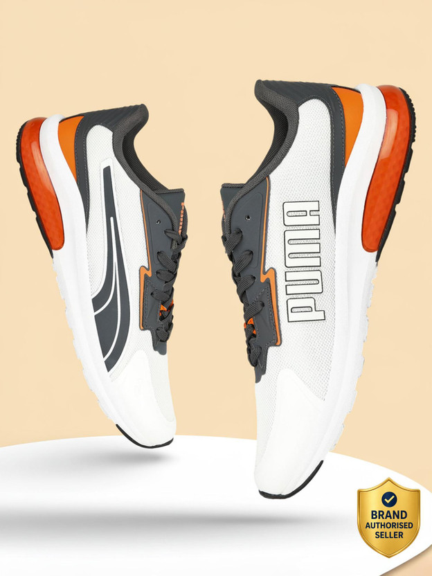 PUMA NeonStride Running Shoes For Men(White , 11)