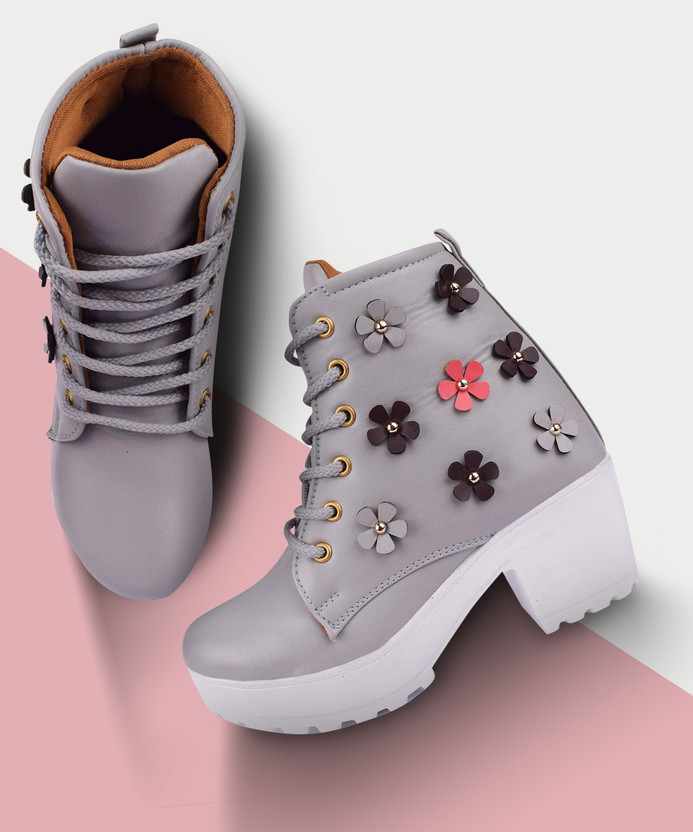 Bootco High Heel Ankle Shoes for Girls