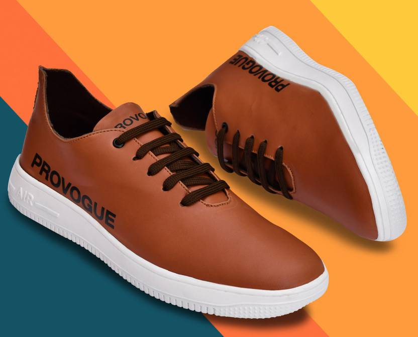 provogue tan sneakers