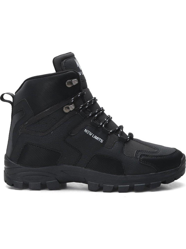 NEW NEW LIMITS Adventure Riding, Trekking & Hiking Hiking & Trekking Shoes For Men(Black , 9) - Flipkart Deal