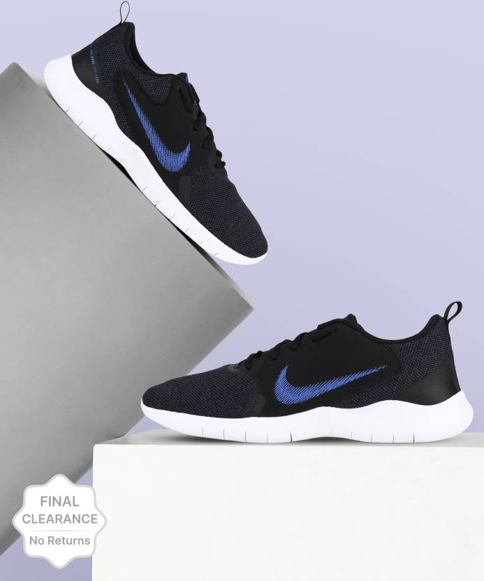 [Sizes ] NIKE Flex Experience Run 10 Running Shoes For Men  (Black)
