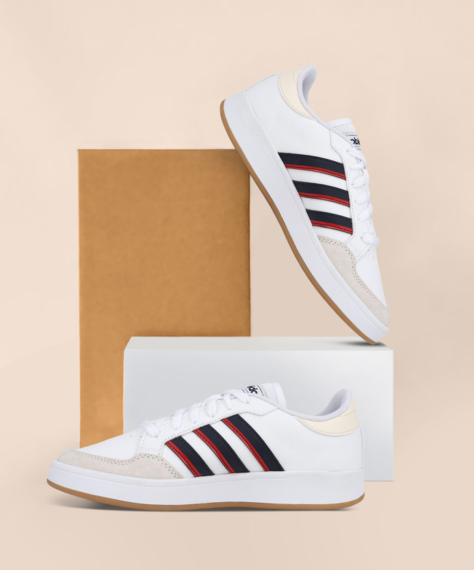 Adidas shoes white flipkart Clearance