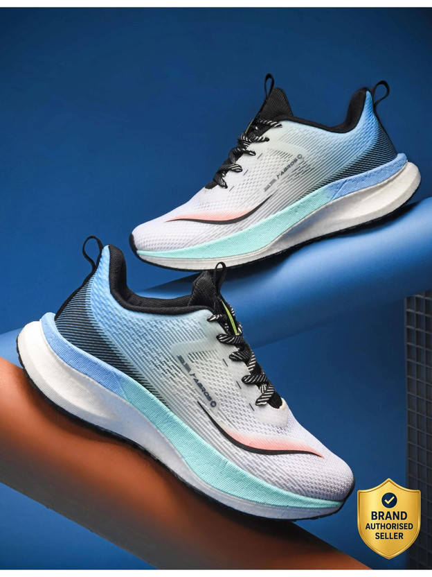 Abros VISOR ETPU Athleisure Cultured Round-Toe Shape & Hyperbeads Technology Walking Shoes For Men(Multicolor , 10)