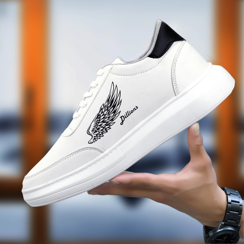 Dillions WIngs white Sneakers For Men 