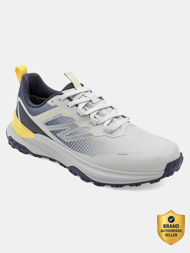 RED TAPE Outdoor All-Terrain Performance Running Shoes For Men(Grey, Navy , 8)