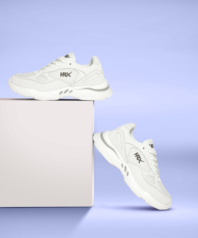 HRX by Hrithik Roshan Men White Solid 