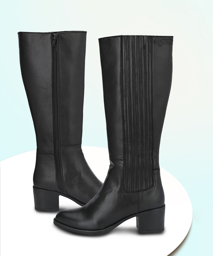 Knee length boots flipkart Clearance