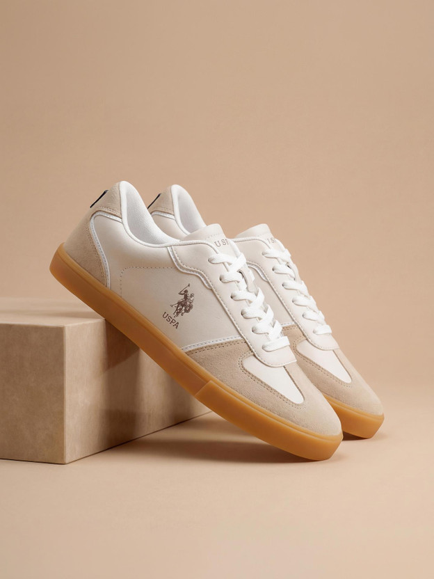 U.S. U.S. POLO ASSN. Sneakers For Men(Beige , 11) - Flipkart Deal