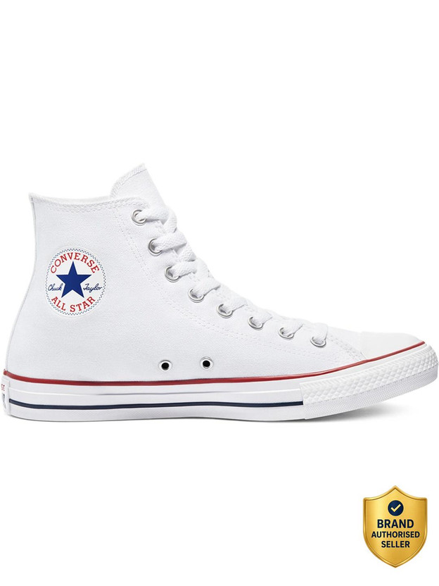 Converse Chuck Taylor All Star Casuals For Unisex(White , 8)