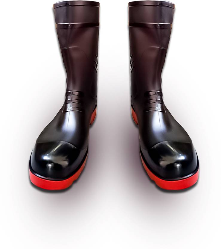 LAXMI Gumboot protect from rain and mud, 12inch, antislip gumboot High