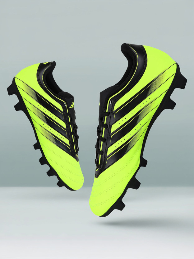 ADIDAS FOUNDATION FG/MG Football Shoes For Men(Green , 8)