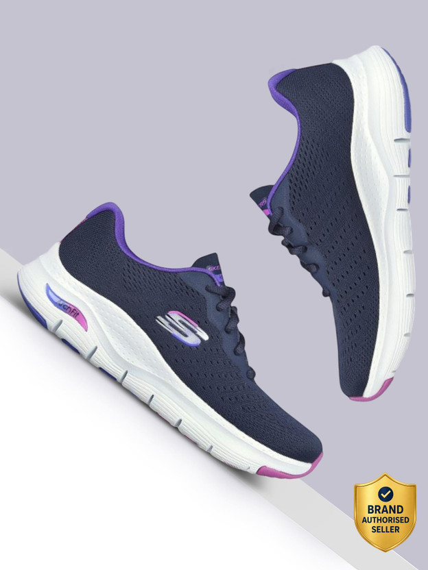 Skechers ARCH FIT-INFINITY COOL Casuals For Women(Blue , 4)