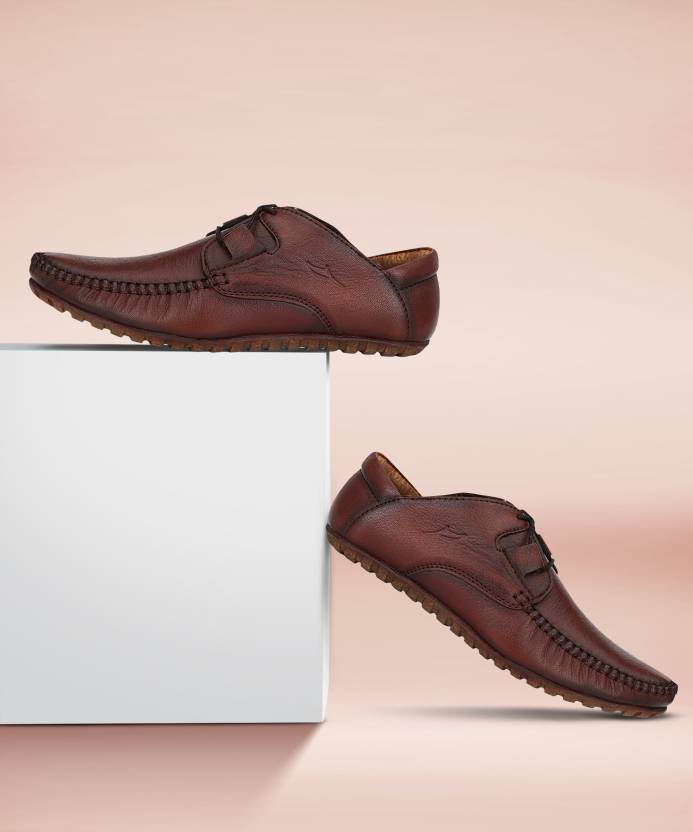 El Paso El Paso Men's Brown Casual Genuine Leather Shoes Casuals For Men -  Buy El Paso El Paso Men's Brown Casual Genuine Leather Shoes Casuals For  Men Online at Best Price -
